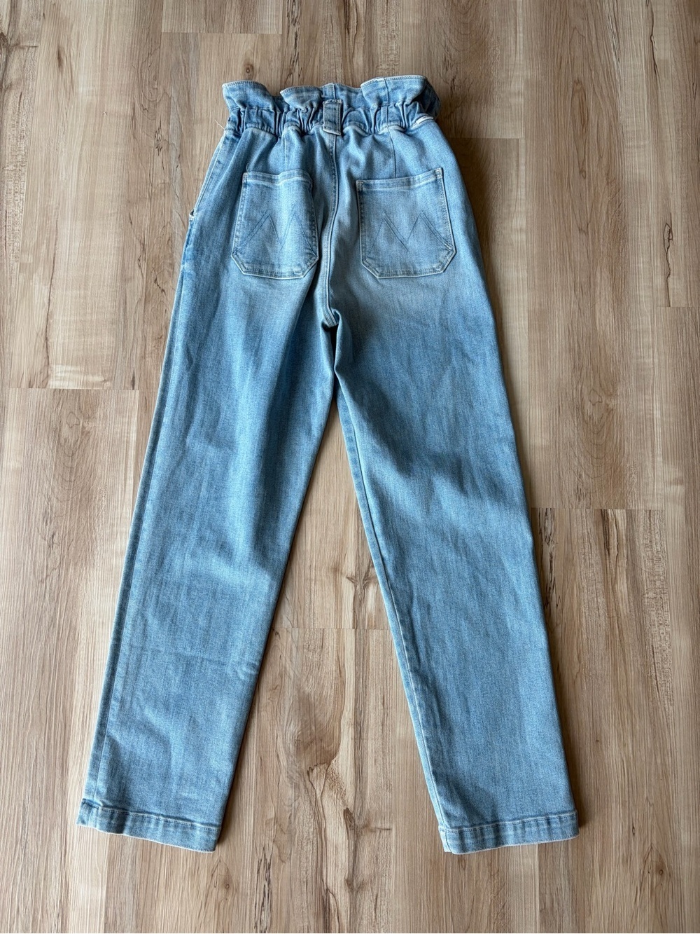 Mother Yo Yo Ruffle Greaser High Rise Jeans - Picture 9 of 10